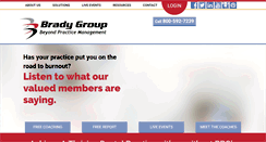 Desktop Screenshot of bradygroupllc.com